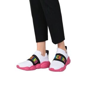 Moschino multicolor tennis shoes